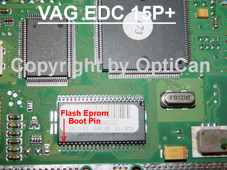 Bosch EDC 15P - P+ (Skoda) pinout diagram 7